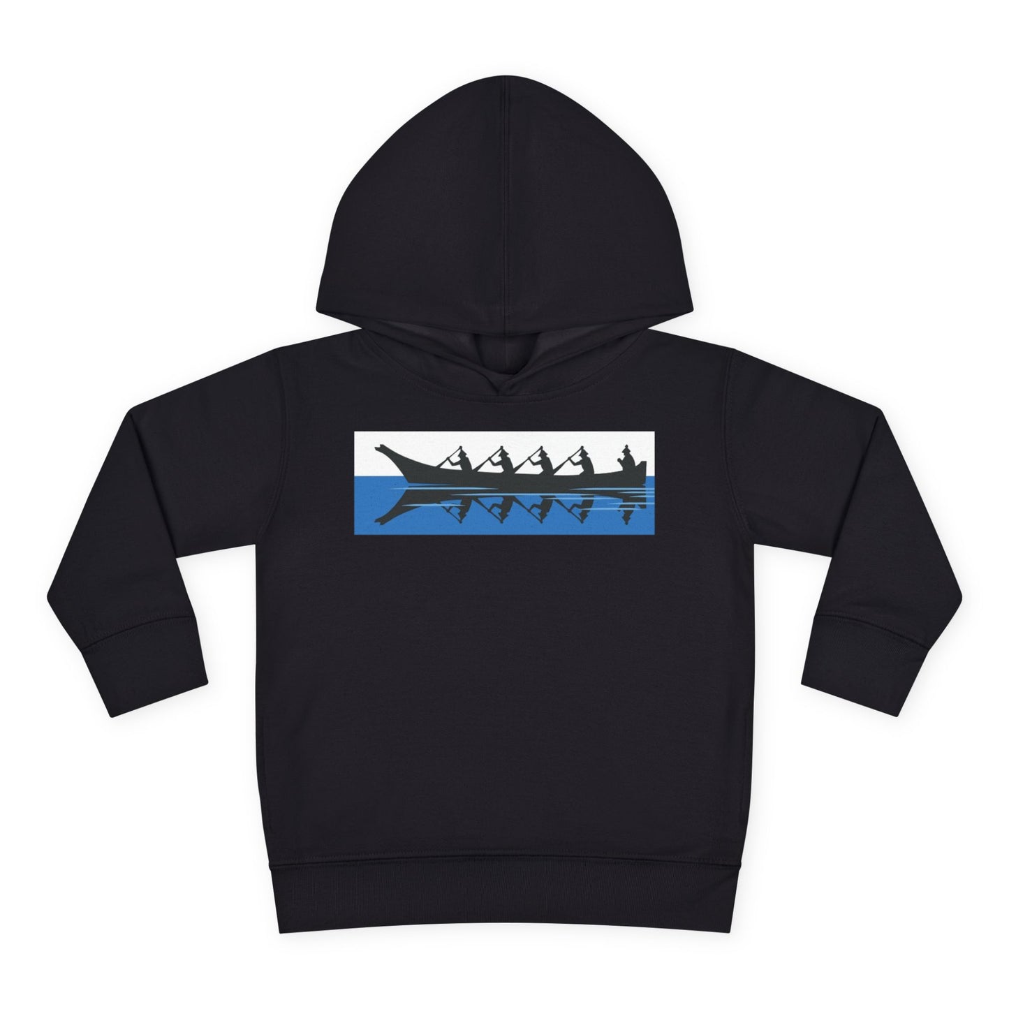 Native Harvest Canoe - Toddler Pullover Fleece Hoodie