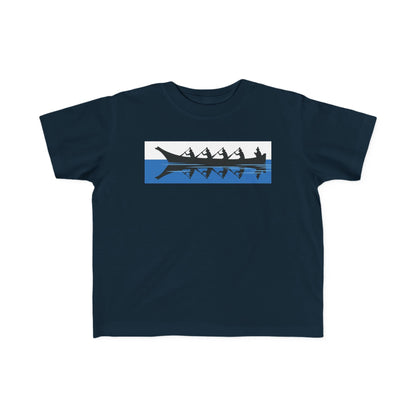 Native Harvest Canoe - Toddler's Fine Jersey Tee