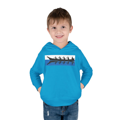 Native Harvest Canoe - Toddler Pullover Fleece Hoodie