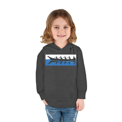 Native Harvest Canoe - Toddler Pullover Fleece Hoodie