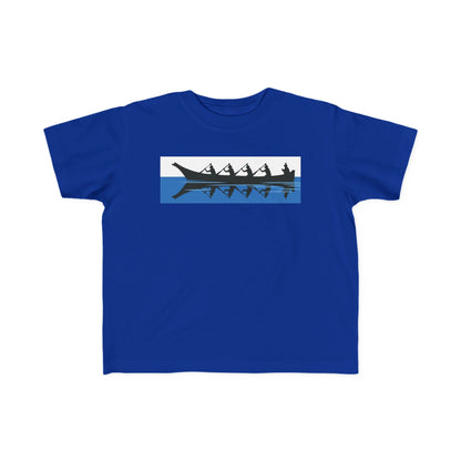 Native Harvest Canoe - Toddler's Fine Jersey Tee