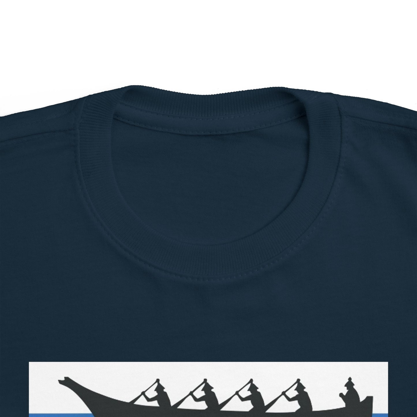 Native Harvest Canoe - Toddler's Fine Jersey Tee