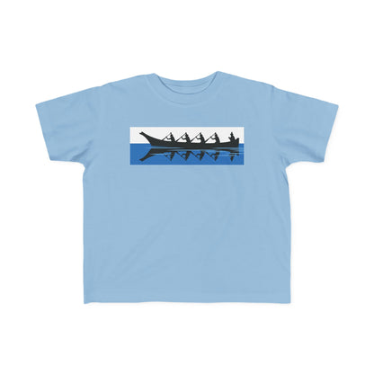 Native Harvest Canoe - Toddler's Fine Jersey Tee