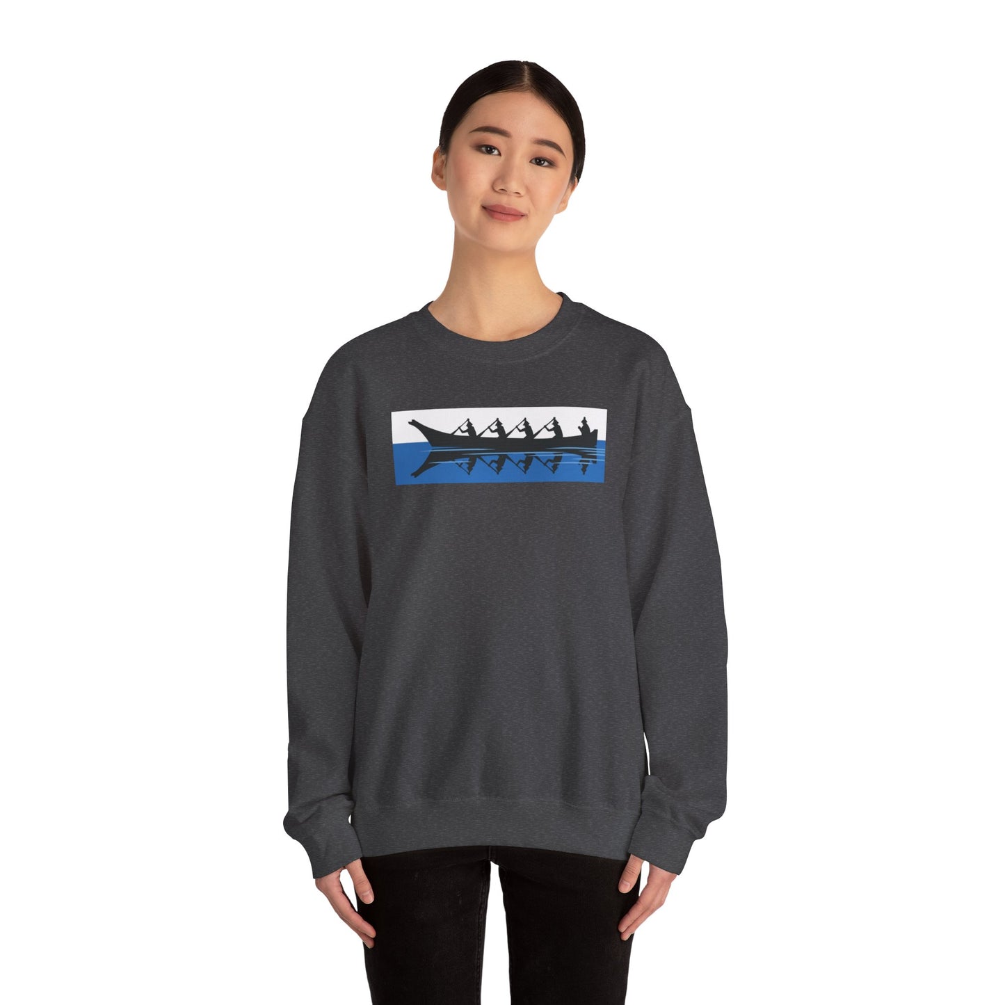 Native Harvest © Canoe - Unisex Heavy Blend™ Crewneck Sweatshirt