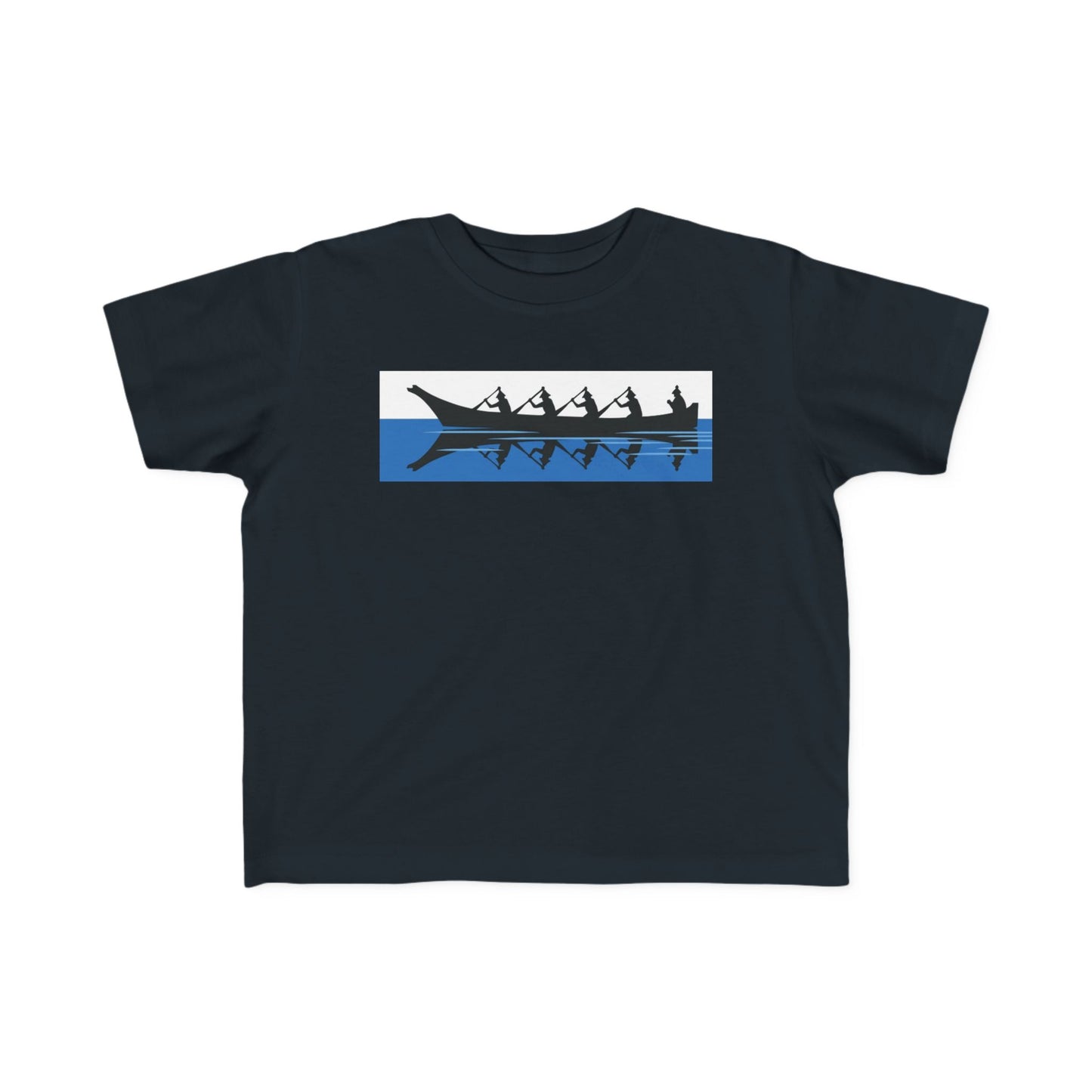 Native Harvest Canoe - Toddler's Fine Jersey Tee