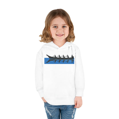 Native Harvest Canoe - Toddler Pullover Fleece Hoodie