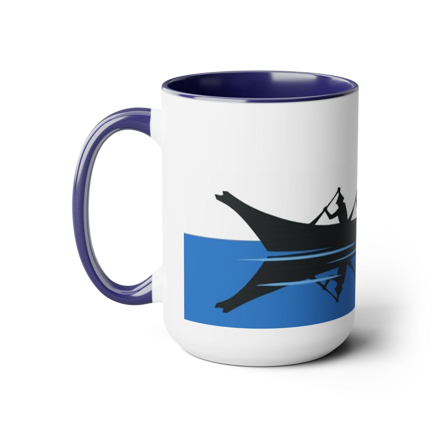 Native Harvest © Canoe - Two-Tone Coffee Mugs, 15oz